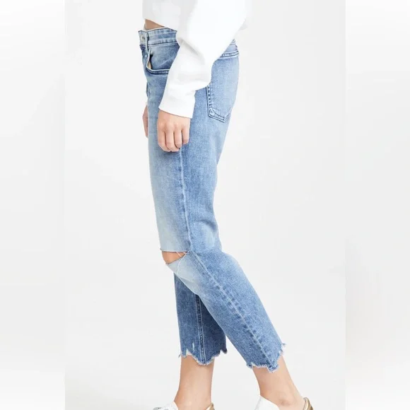 NWT! Rag & Bone JEAN Medecino Dre Low Rise Slim Boyfriend Jeans - 26 - Picture 3 of 16